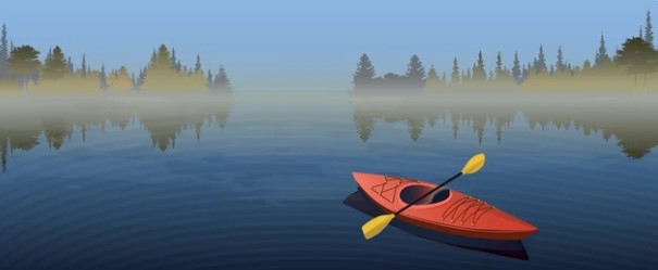 Staying visible and safe while Kayaking